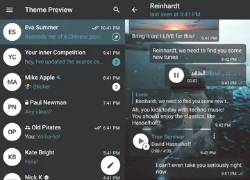 Candle Light Android theme — creator preview