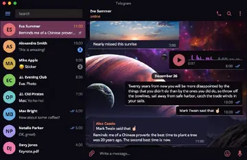 Sci-Fi Desktop theme — creator preview