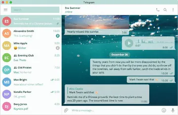 Voices Underwater Desktop theme — creator preview
