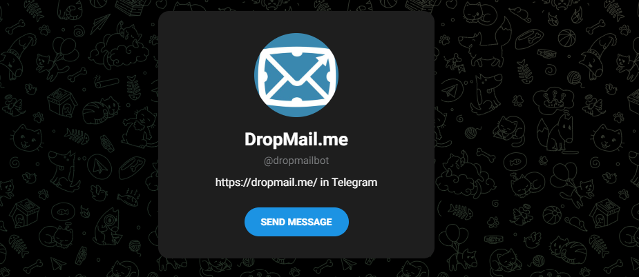 DropMailme Telegram Bot