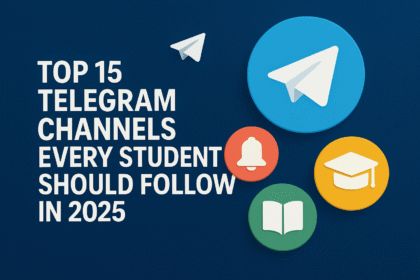 Top 15 Telegram Channels for Students in 2025 – Study, Learn, Grow