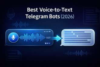 Voice to text telegram bots