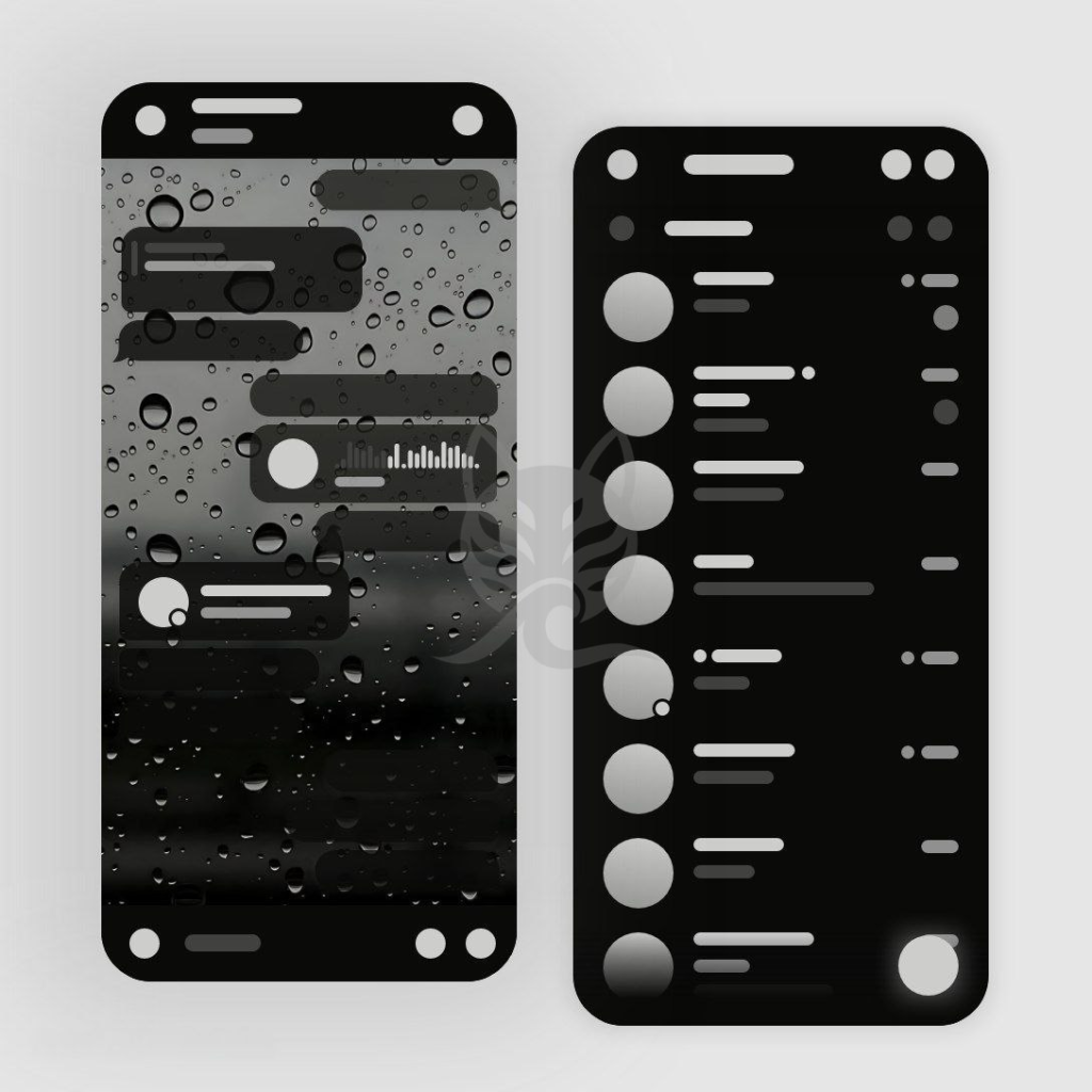 Anime Stream Telegram theme preview (dark)